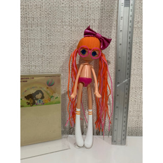 ตุ๊กตา Lalaloopsy สีส้ม ของแท้ สภาพ96%