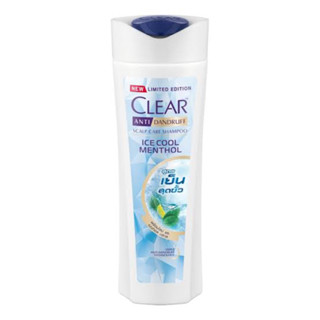 Clear Anti-Dandruff Shampoo Ice cool menthol 330 ml สูตรเย็น