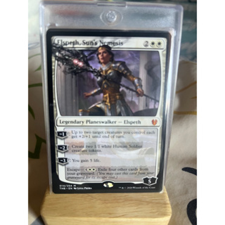 การ์ด MTG Elspeth, Sun’s Nemesis White Magic the Gathering EDH รุ่น THB สภาพ Nm