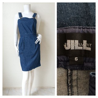 JILL STUART มินิเดรส  Size S ผ้ายีนส์ยืด รอบอก 34 นิ้ว