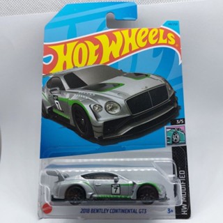 รถเหล็ก Hotwheels 2018 BENTLEY CONTINENTAL GT3 (ib45)