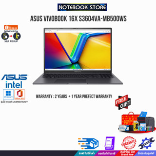 [แลกซื้อKB216/MS116]ASUS VIVOBOOK 16X S3604VA-MB500WS/i5-1340P/ประกัน2Y+อุบัติเหตุ1ปี/BY NOTEBOOK STORE