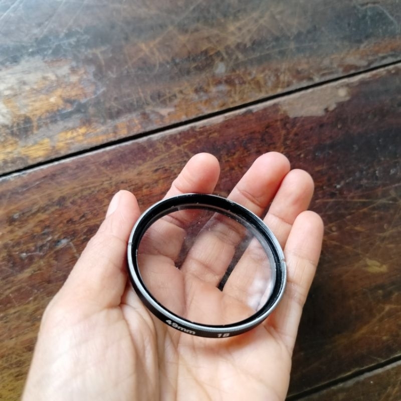 filter lens ฟิลเตอร์เลนส์ กันรอย 49 mm