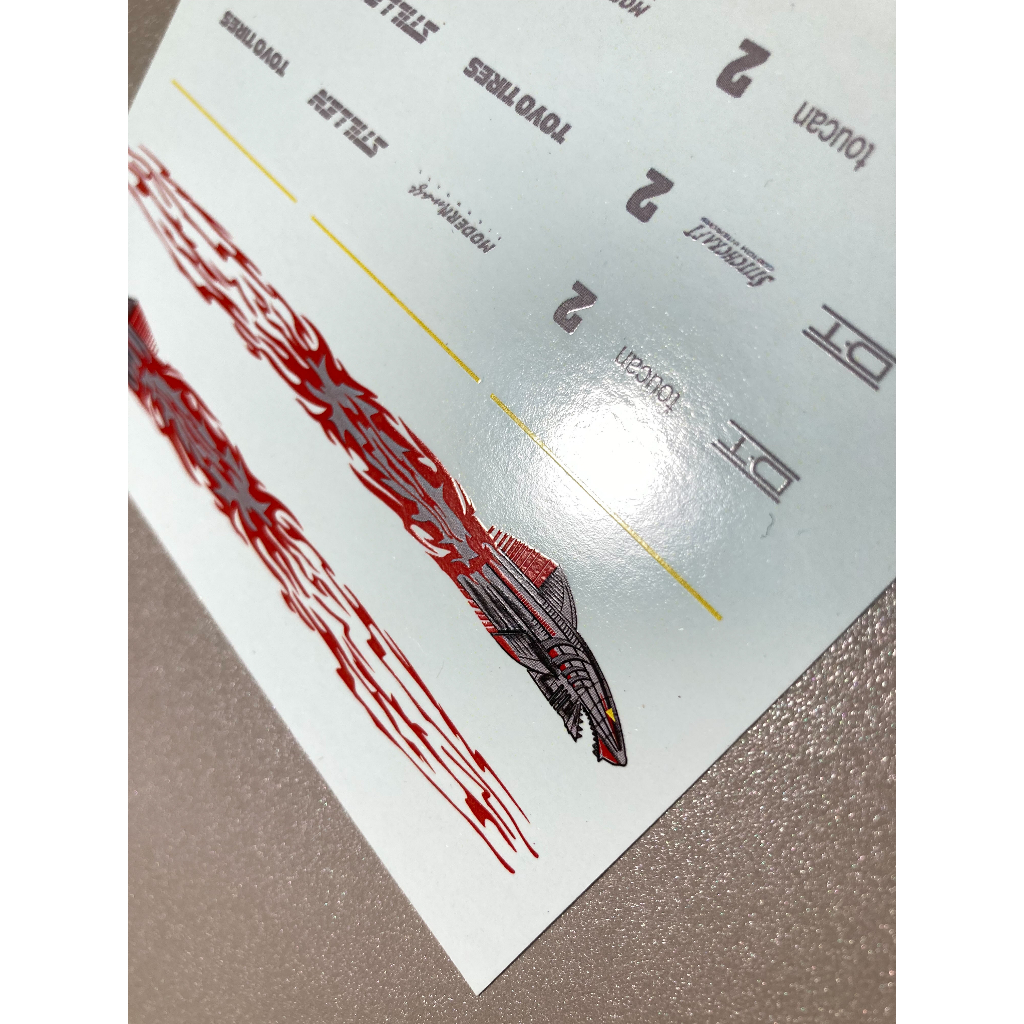 1/24 decal water slide 1999 Nissan Maxima (A32) fast and furious สำหรับโมเดล 1/24 ดีคอล หมึกรองขาว ง
