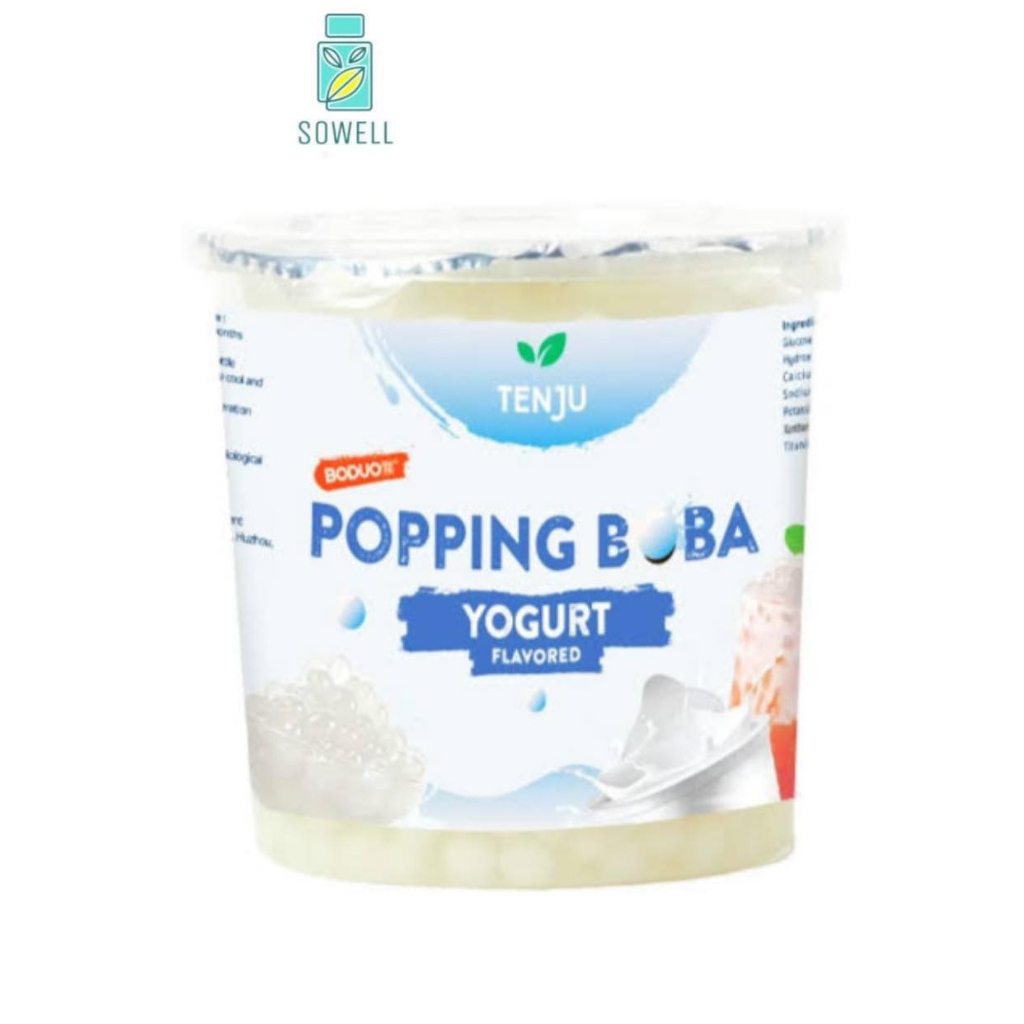 TENJU Popping Boba Yogurt เท็นจู ไข่มุกป็อบ โยเกิร์ต / 1Kg