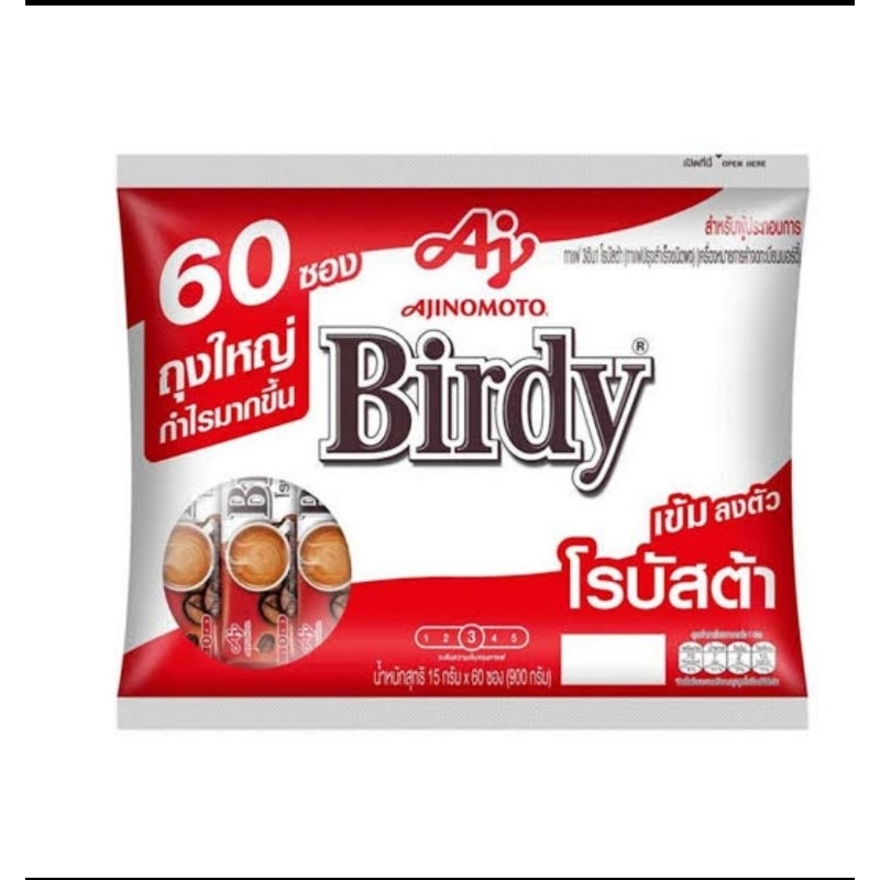 กาแฟเบอร์ดี้3in1 60ซอง