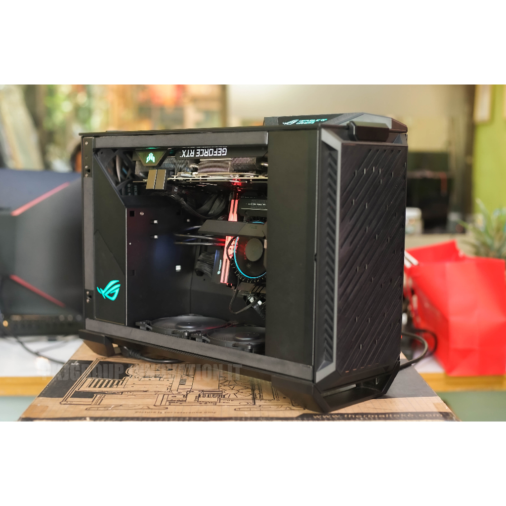 คอมประกอบขนาดเล็ก Asus ITX i7-12700KF RAM 32GB SSD 1 TB RTX3070Ti