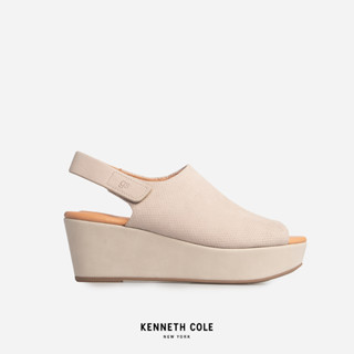 KENNETH COLE รองเท้าส้นตึกผู้หญิง รุ่น NYSSINA สีเทา ( WED - GS23NYS02-221 )