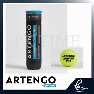 ลูกเทนนิสอเนกประสงค์ 🎾 Artengo รุ่น Comfort Pro 1 แพ็ค 4 ลูก