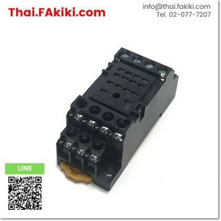 มือสองพร้อมส่ง, (C)Used, PYF14A-E Socket Relay, ซ็อกเก็ตรีเลย์ สเปค 14pins, OMRON (66-008-192)