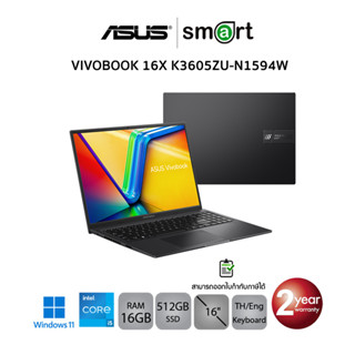 Asus Vivobook 16X K3605ZU-N1594W i5-12450H/RTX 4050/16GB/512GB/Win11 (Indie Black)