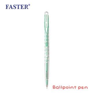 ปากกา ปากกาลูกลื่น ด็อทตี้ ดอท Faster หัว 0.38 มม. Dotty Dot Ball Point CX913 คละสี (1ด้าม)