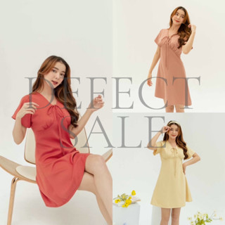 DEFECT SALE - Dahlia Dress ลดกว่า 50%  - สินค้าเป็นสินค้ามีตำหนินะคะ ขอคนที่รับได้จริงๆน้า