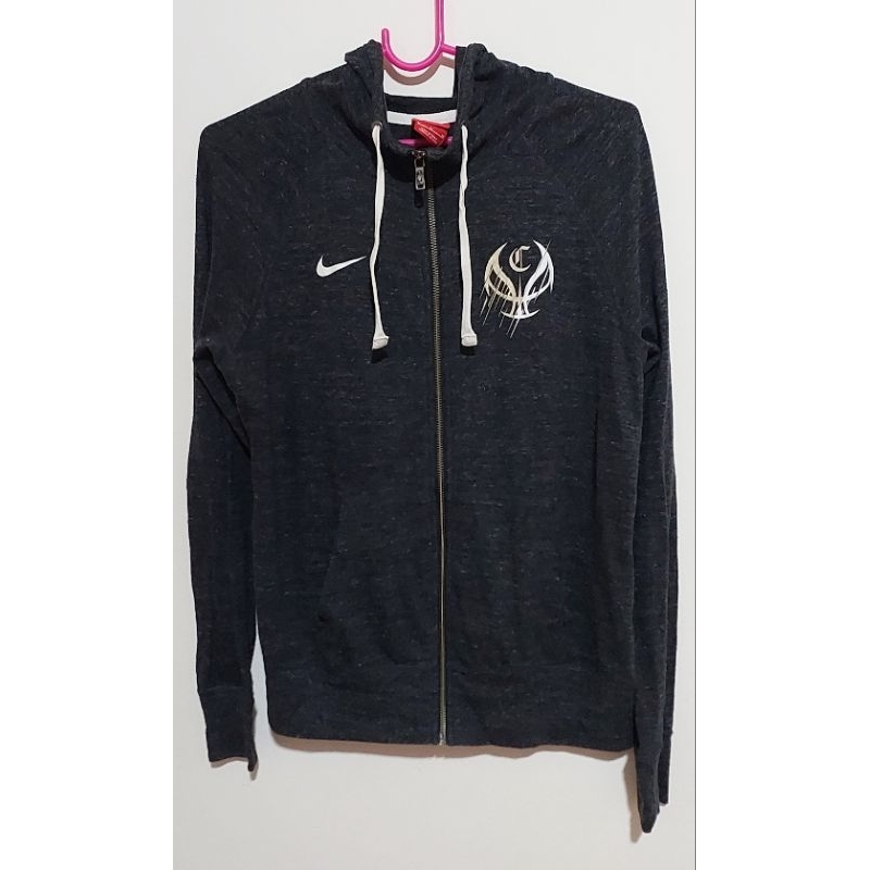 เสื้อแขนยาวฮู้ด Nike แท้ สีโทนดำผ้าฝ้าย