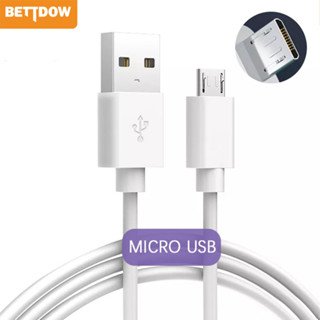 BETTDOW เรือจากประเทศไทย สำรอง สายชาร์จเร็ว VIVO OPPO micro USBยาว 1เมตร 2เมตร สายชาร์จ Micro-B Usb Cable Dash Charger