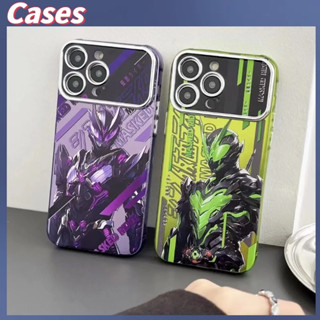 คูปองเคลม🎀เคสไอโ case for iphone 11 12 อะนิเมะที่เป็นส่วนตัวและเจ๋ง Kamen Rider เคส 14 13 12 11 pro max ทนทาน case