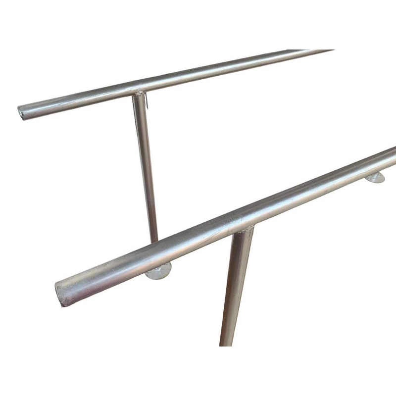 ปรับปรุงใหม่**ราวคู่ขนานฝึกเดิน( Parallel Bars) เฉพาะราวสแตนเลส ต้องมีช่างในการติดตั้งกับพื้นปูนเอง