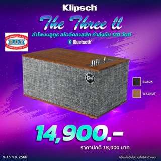 klipscg THE THREE II   bluetooth speaker 60 watts