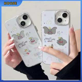 💲คูปองเคลม💲เคสไอโ case for iphone 11 12 ดัมโบ้ เคส 14 13 12 11 pro max วัสดุ IMD ป้องกันการตก กันกระแทก