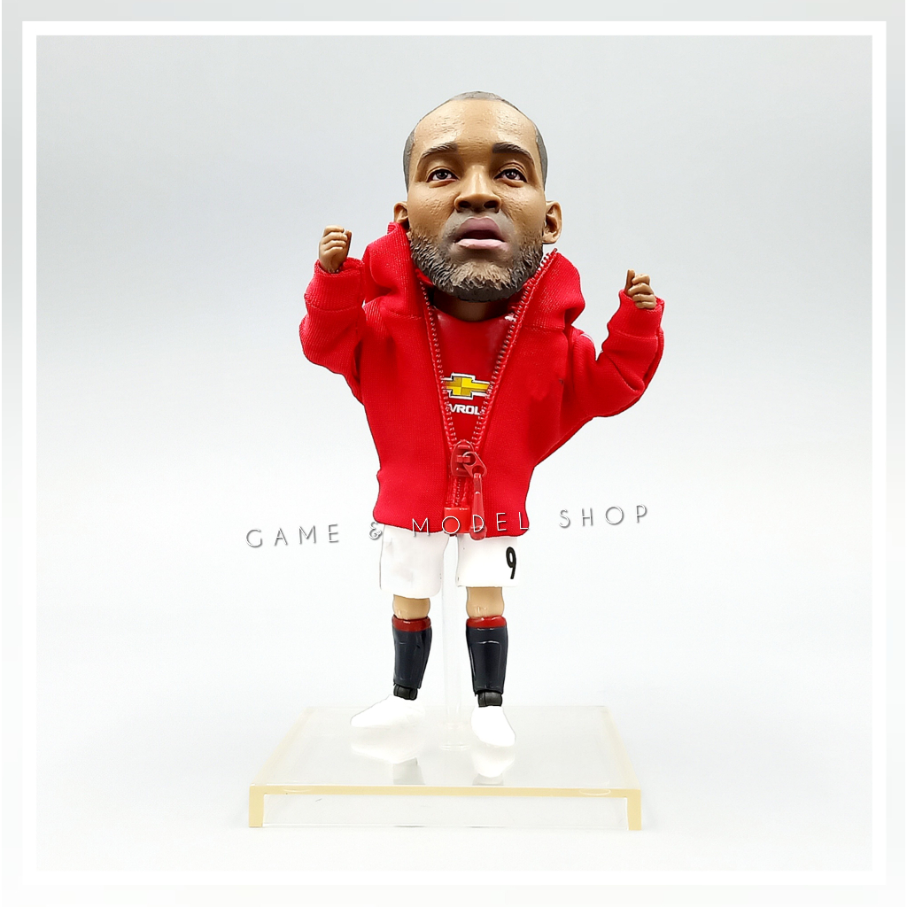 ***สินค้าพร้อมส่ง***โมเดลนักฟุตบอล สูง 13 ซม. โรเมอู ลูกากู Lukaku Model Football ตุ๊กตานักบอล นักเต