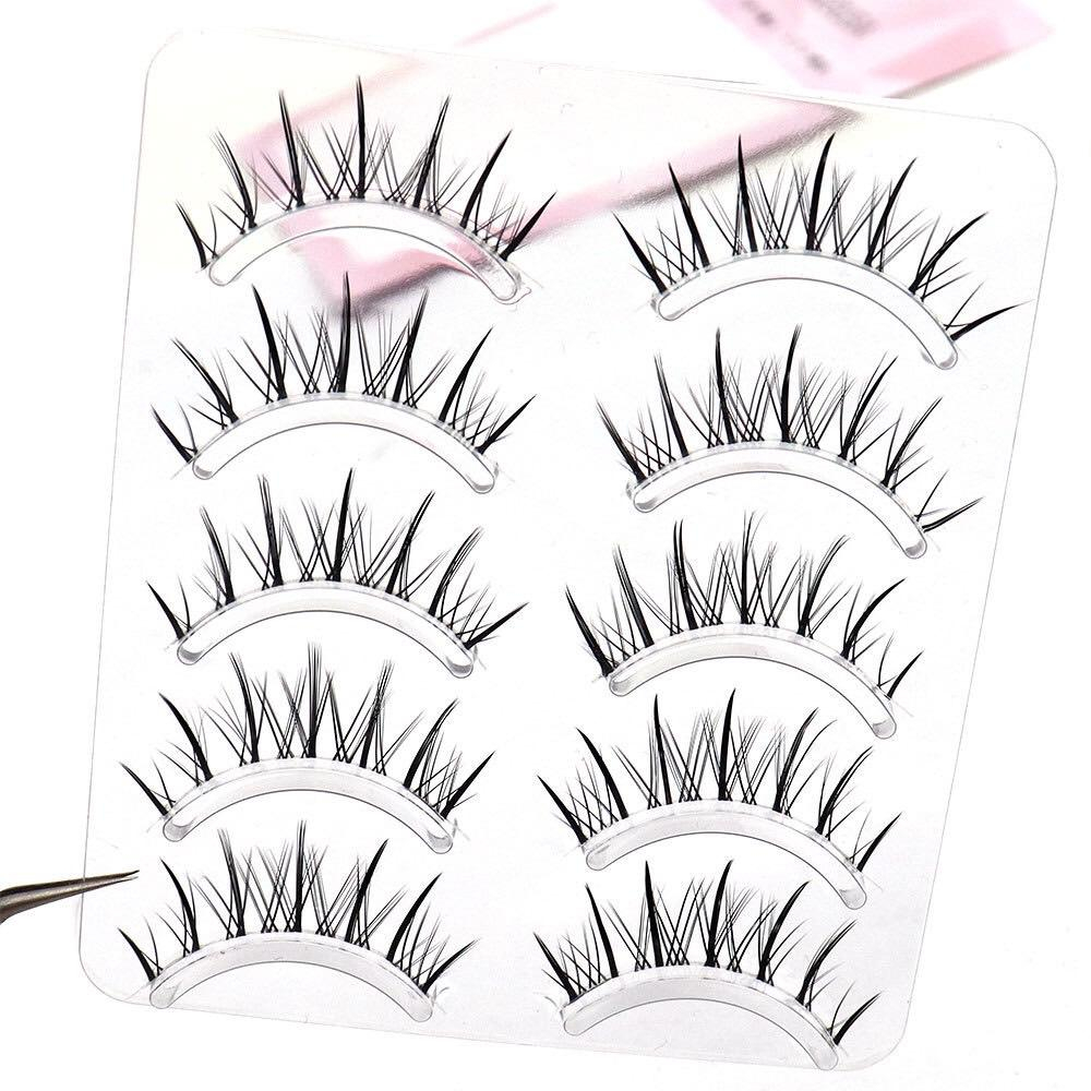 ขนตาปลอม รุ่น CUTIE ขนตาปลอม 3D ความยาว 12 mm. ยาวนุ่ม ไม่แข็ง เป็นธรรมชาติ ขนตาปลอมแกนเอ็นบางใส - รูปที่ 3