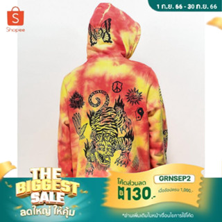 เสื้อฮู้ด Lurking Class Tiger Tie Dye Hoodie Orange รับประกันของแท้ มือ1 พร้อมส่ง