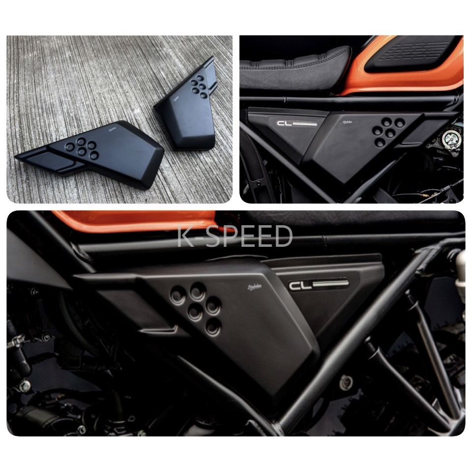 ครอบฝากระเป๋าข้างแต่ง Diabolus สำหรับ Honda CL 300 & 500