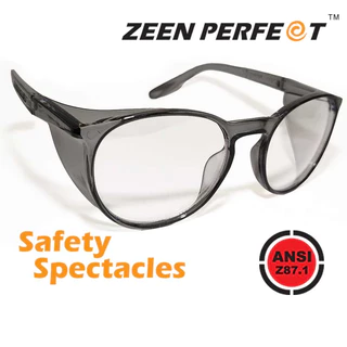 แว่น Safety Shield Protection เปลี่ยนเลนส์สายตาได้ ZEEN PERFECT รุ่น DAY SAFE