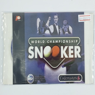 [00021] WORLD CHAMPIONSHIP SNOOKER (EU) แผ่นเกมก็อปปี้ PS1 แผ่นเกมปั๊มโรงงาน มือสองสภาพดี