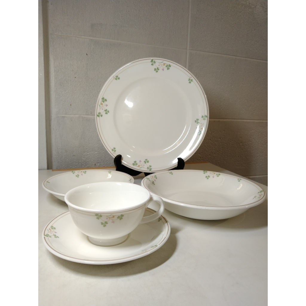 Noritake Bone China Japan Tennoji Toei Hotel '88.11 ชุดห้าชิ้น