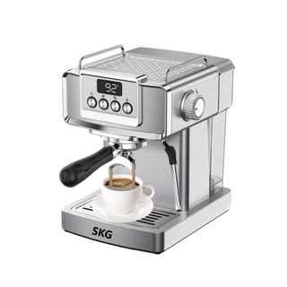 SKG เครื่องชงกาแฟสด รุ่น SK-1203 ก้านชงขนาด 58 มิล สามารถตั้งเวลาชงได้