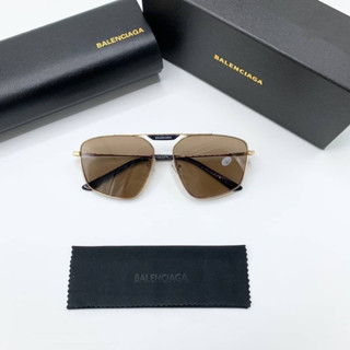 แว่นตา Ba lenciaga Eyewear logo-print square-frame glasses✨