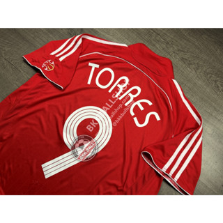 [Retro] - เสื้อฟุตบอล ย้อนยุค ลิเวอร์พูล Home เหย้า 2006/07 พร้อมเบอร์ชื่อ 9 TORRES