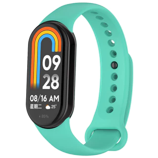 สายนาฬิกาซิลิโคนสำหรับ Xiaomi band 8/9 ติดตั้งง่ายสายนาฬิกาสำหรับ Mi band 8/9/10