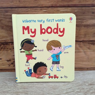 #มือสอง Usborne very first words My body. (Boardbook)