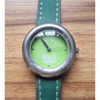 Shinee Wrist Watch Size 32mm สีเงิน มือสอง ของแท้