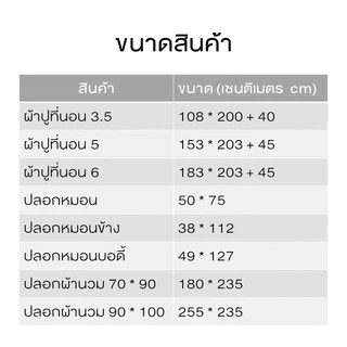 ปลอกหมอนบอดี้ 1 ชิ้น ปลอกหมอนข้างแบบเหลี่ยมยาว ขนาด 49 * 127 ซม ใช้ได้กับหมอนบอดี้