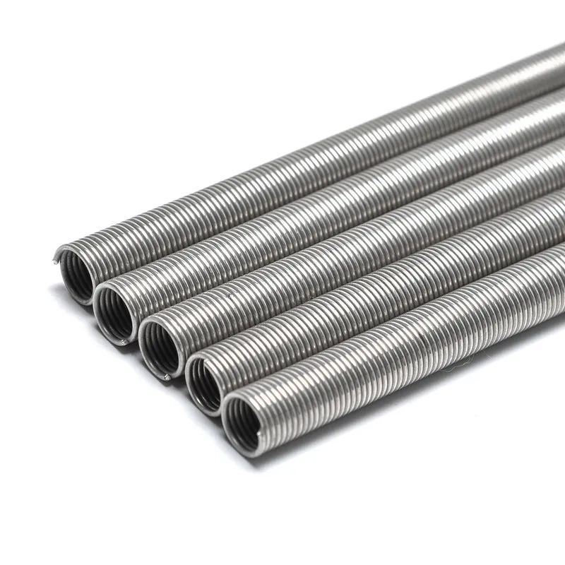 Spring Stainless 304 ปลอกสปริง จำนวน 1 เมตร สำหรับหุ้มท่อไฮดรอลิครถบังคับ/ท่อไนล่อน สำหรับท่อ 4 มม.