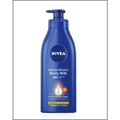(ลดจาก 259)[EXP 13/12/25 ] กันแดด SPF15  525 ml นีเวีย อินเทนซีฟ มอยส์เจอร์ บอดี้ มิลค์   NIVEA