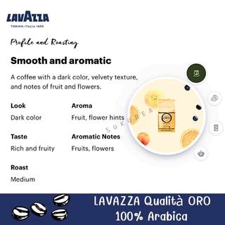 LAVAZZA Coffee Bean & Ground 🇮🇹 Premium Arabica กาแฟอาราบิก้าแท้ 100% จากอิตาลี