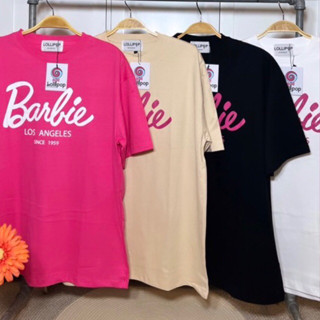 เสื้อยืดโอเวอร์ไซส์ ลาย Barbie Los