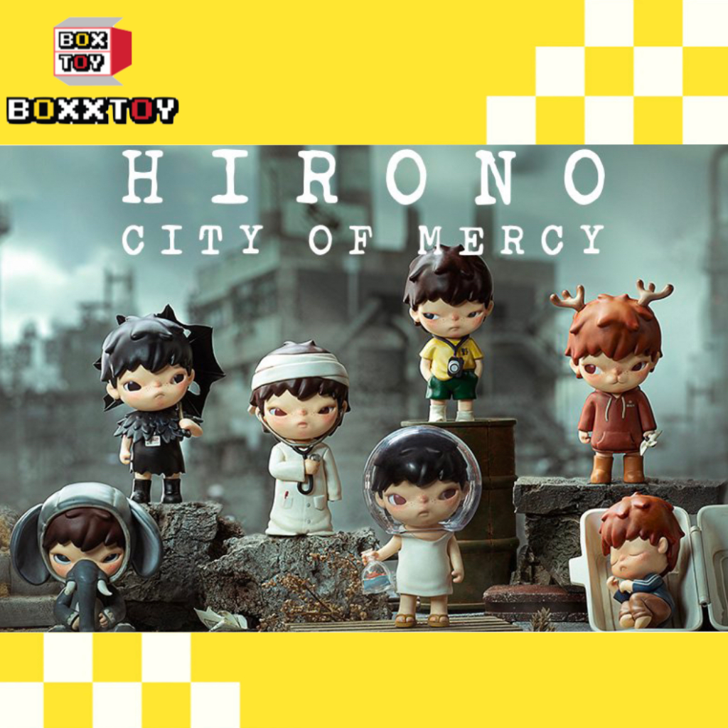 แบบเลือกตัว POPMART Hirono City of Mercy Series