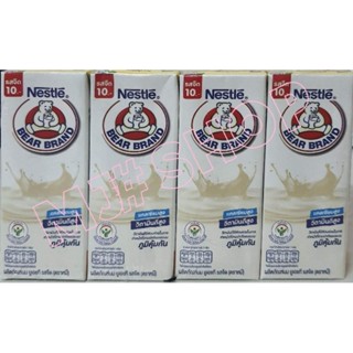 นมตราหมีUHT รสจืด 170ml. แพ็ค4