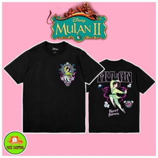 เสื้อDisney ลาย Mulan สีดำ ( TMX-015 )