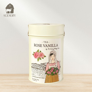 ซีนเนอรี่ - ชาดำกลิ่นกุหลาบวานิลลา ROSE VANILLA แท้ 100%