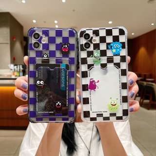 💖SUN💖 เคสใส่บัตรลายเท่ๆ สำหรับรุ่น13 13PRO 13PROMAX 12 Pro Max 11 8plus 7plus 6 6s Plus7 8 XR X XS Max SE 11Pro Max#108