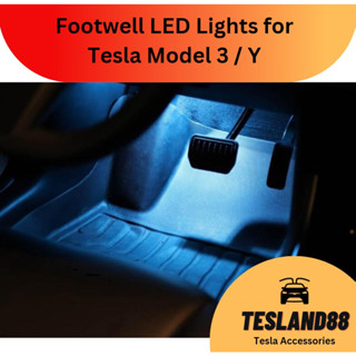 Footwell LED Lights for Tesla Model 3 / Y（4 Pcs）