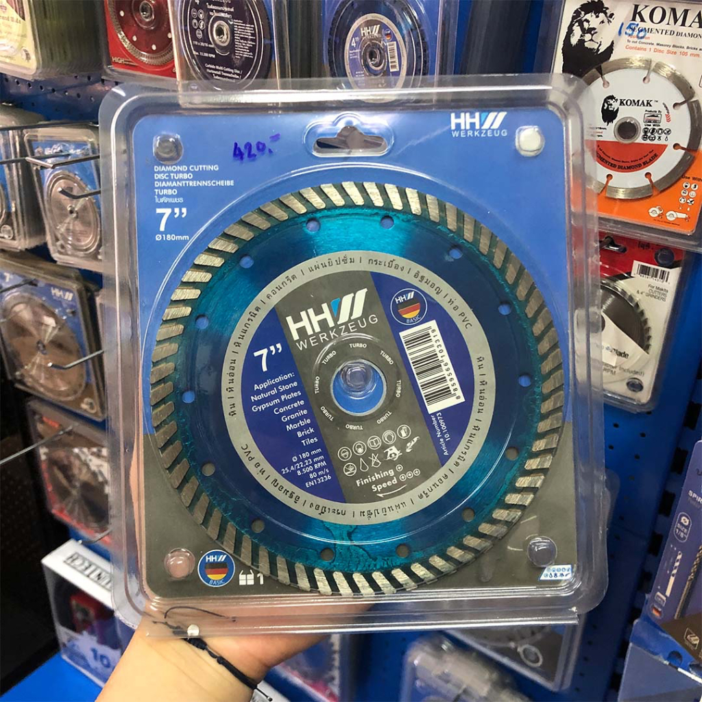 HHW ใบตัดเพชรเทอร์โบ / DIAMOND CUTTING DISC TURBO