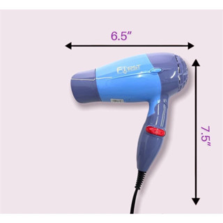 ไดร์เป่าผม FIRST รุ่น F-536 2000 วัตต์ ปรับความร้อนได้ 2 ระดับ ไดร์ราคาถูก ขนาดพกพา  แบบพับเก็บได้ ลมแรงมาก