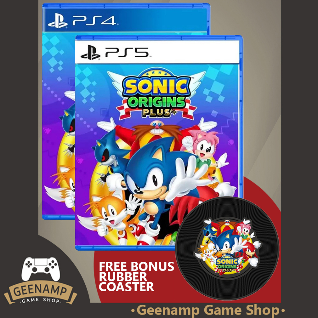 (คูปองShopeeลด20%) PS4 PS5 [มือ1] Sonic Origins Plus (R3/ASIA)(EN) **ฟรีของแถม** - Sonic Origin Plus